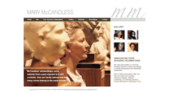 Desktop Screenshot of marymccandless.com